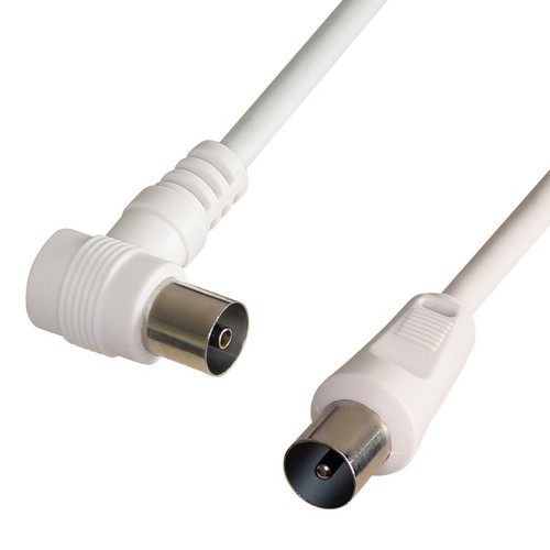 Antennen kabel weiß - kabel, 5m