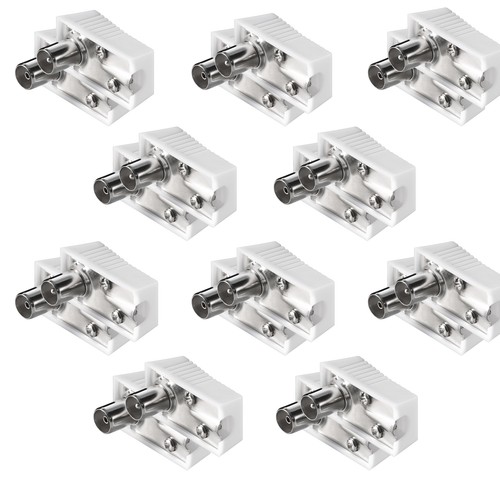 Paar winkel iec stecker - 10,